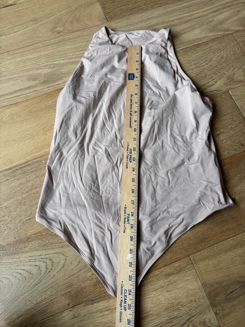 VS pink high neck sleeveless body suit cream XXL - Picture 3 of 6